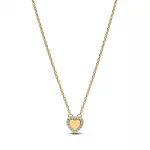 Pandora  - Gravírozható szív glória collier nyaklánc
