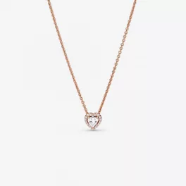 Pandora  - Szikrázó szív collier  - 388425C01-45