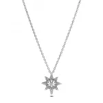 Pandora  - Északi Sarkcsillag medálos nyaklánc - 393600C01-45