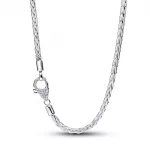 Pandora  - Pavé kapcsos rókafark láncos charm nyaklánc