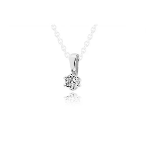 Moon Diamonds  - gyémántköves fehérarany medál 40-01674-1255F