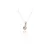 Moon Diamonds  - Gyémántköves rozé arany medál 40-01674-1258F