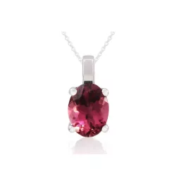   Moon Diamonds  - Pink Turmalin köves fehérarany medál 40-70922-5755