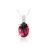 Moon Diamonds  - Pink Turmalin köves fehérarany medál 40-70922-5755