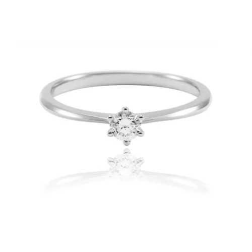 Moon Diamonds  - Gyémántköves fehérarany gyűrű 50-00002-1255F/54