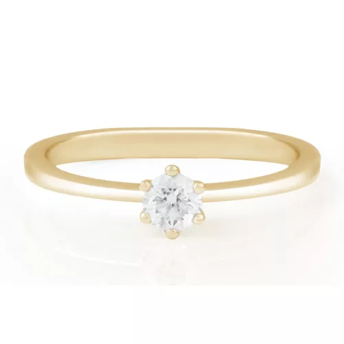 Moon Diamonds  - Gyémántköves arany gyűrű 50-00263-1250F/52