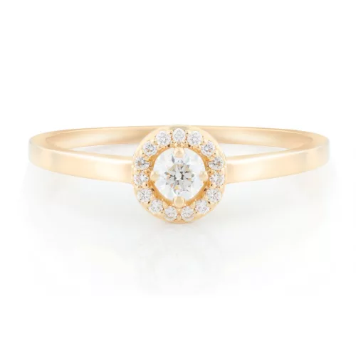 Moon Diamonds  - Gyémántköves arany gyűrű 50-01020-1250/50