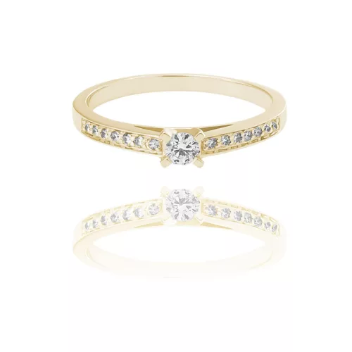 Moon Diamonds  - Gyémántköves arany gyűrű 50-01036-1250F/54