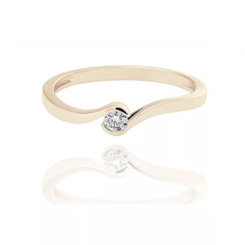 Moon Diamonds  - Gyémántköves arany gyűrű 50-01913-1250F/56