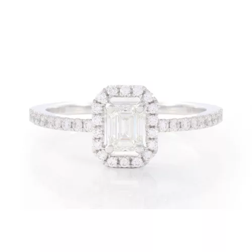 Moon Diamonds  - Gyémántköves fehérarany gyűrű 50-40079-1255/54