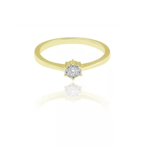 Moon Diamonds  - Gyémántköves arany gyűrű 50-70585-1250F/56