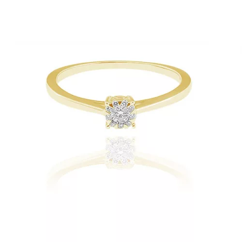 Moon Diamonds  - Gyémántköves arany gyűrű 50-70588-1250F/56