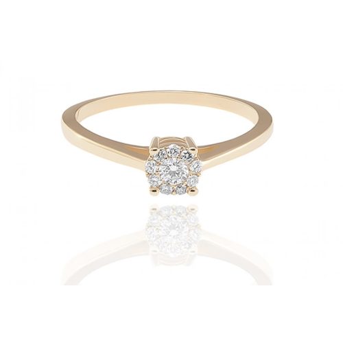 Moon Diamonds  - Gyémántköves arany gyűrű 50-70589-1250F/50