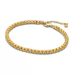 Pandora  - Szikrázó sárga tenisz karkötő - 561469C03-18