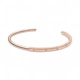 Pandora  - Signature I-D nyitott karperec - 589493C00-2
