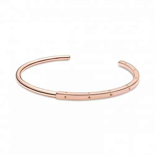 Pandora  - Signature I-D nyitott karperec - 589493C00-2