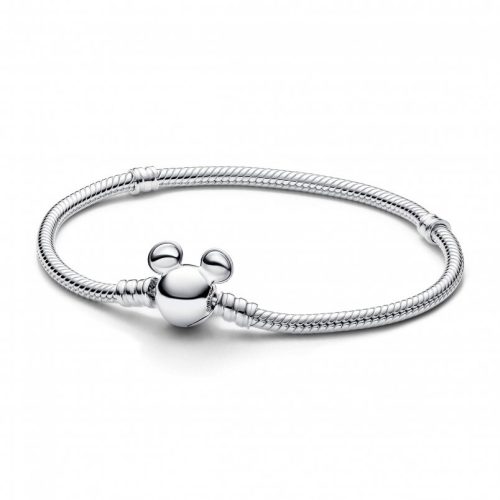 Pandora  - Disney Mickey egér kapcsos Moments kígyólánc karkötő - 593061C00-17