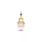 Pandora  - ME kígyó gyöngyházfényű mini függő charm - 763375C01
