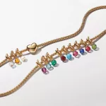 Pandora  - Fazettált lila örökkévalóság kör függő charm - 763462C02