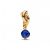 Pandora - Fazettált kék örökkévalóság kör függő charm - 763462C09