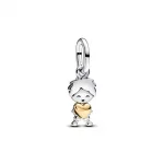 Pandora  - Vidám kisfiú függő charm - 763602C00
