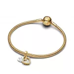 Pandora  - Szikrázó szív dupla függő charm - 763765C01
