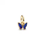 Pandora  - Kék pillangó mini függő charm - 763825C01