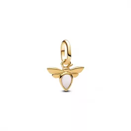 Pandora  - Fehér méh mini függő charm - 763826C01