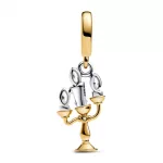 Pandora  - Disney Szépszég és a szörnyeteg Lumiere függő charm - 763985C01