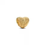 Pandora  - Texturált szív mini charm - 764000C00