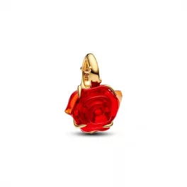 Pandora  - Disney Szépség és a szörnyeteg elvarázsolt rózsa shine charm - 764018C01