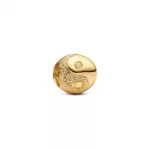 Pandora  - Texturált jin és jang mini charm - 764045C00