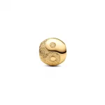 Pandora  - Texturált jin és jang mini charm