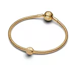 Pandora  - Texturált jin és jang mini charm - 764045C00