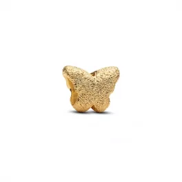 Pandora  - Texturált pillangó mini charm - 764046C00