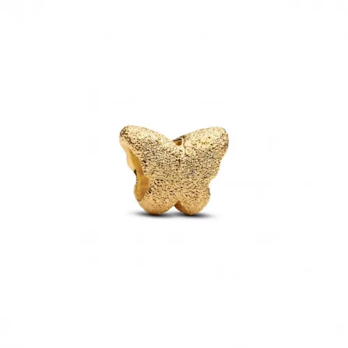 Pandora  - Texturált pillangó mini charm
