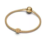 Pandora  - Texturált lóhere mini charm - 764047C00