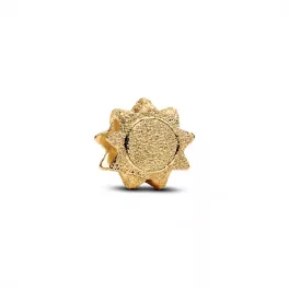 Pandora  - Texturált nap mini charm