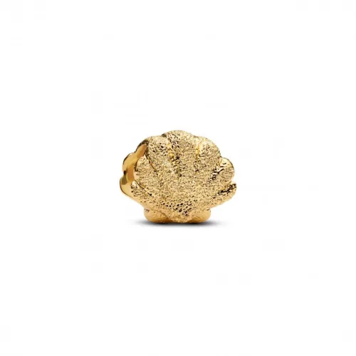 Pandora  - Texturált kagyló mini charm