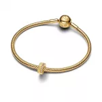 Pandora  - Bordázott klip charm - 764078C01