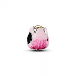 Pandora  - Rózsaszín tulipán charm
