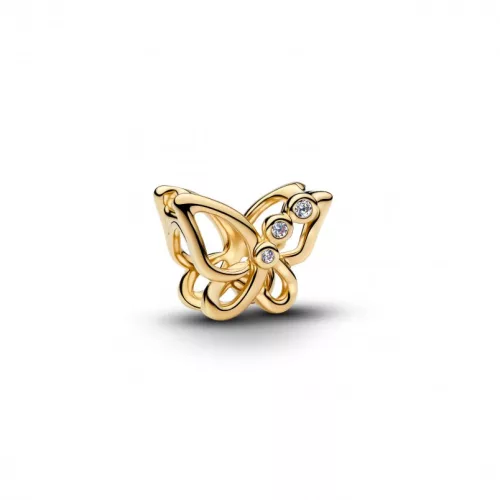 Pandora  - Pillangó áttört charm