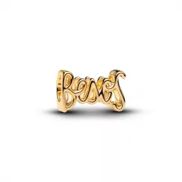 Pandora  - Besos felirat charm - 764422C00