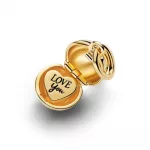 Pandora  - Anya gömb kapcsos charm 