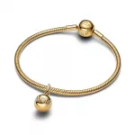 Pandora  - Anya gömb kapcsos charm 