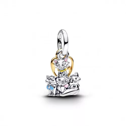Pandora  - Disney Macskarisztokraták Hercegnő és kiscicái függő charm