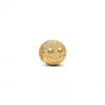 Pandora  - Texturált mosolygó arc mini charm - 764526C00