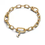 Pandora  - Fehér félhold mini függő charm