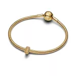 Pandora  - Texturált mini klip charm