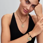 Pandora  - Rák csillagjegy túlméretezett medál charm